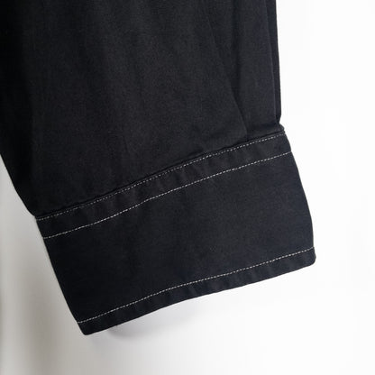 [メンズXXL] 00年代 Ralph Lauren/ラルフローレン 長袖シャツ BDシャツ 黒染め