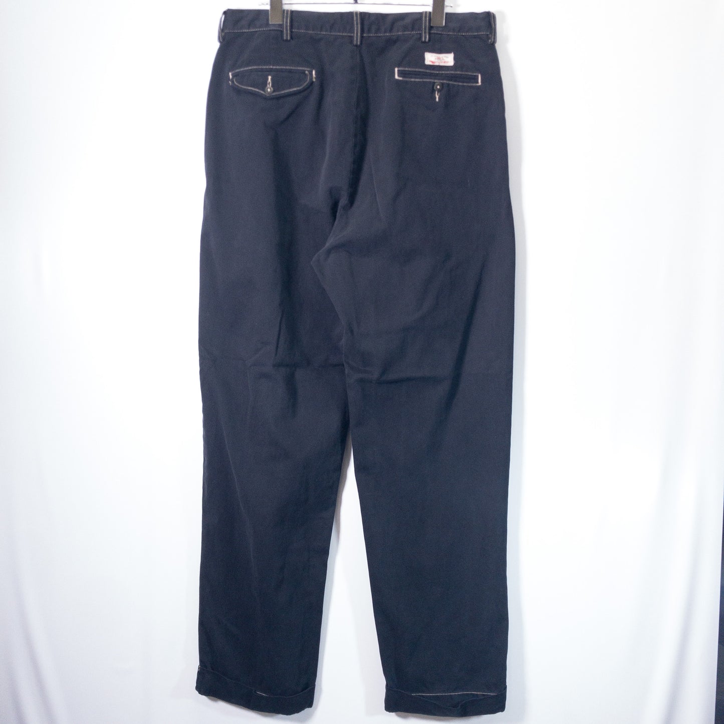 [メンズW33] 90〜00年代 Polo by Ralph Lauren/ポロバイラルフローレン チノパン HAMMOND PANT 黒染め