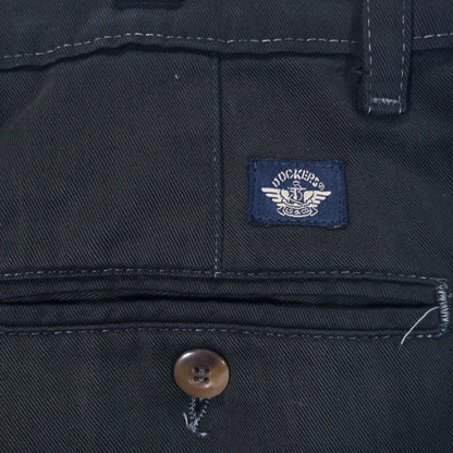 [メンズW36] 90年代 DOCKERS/ドッカーズ チノパン 黒染め