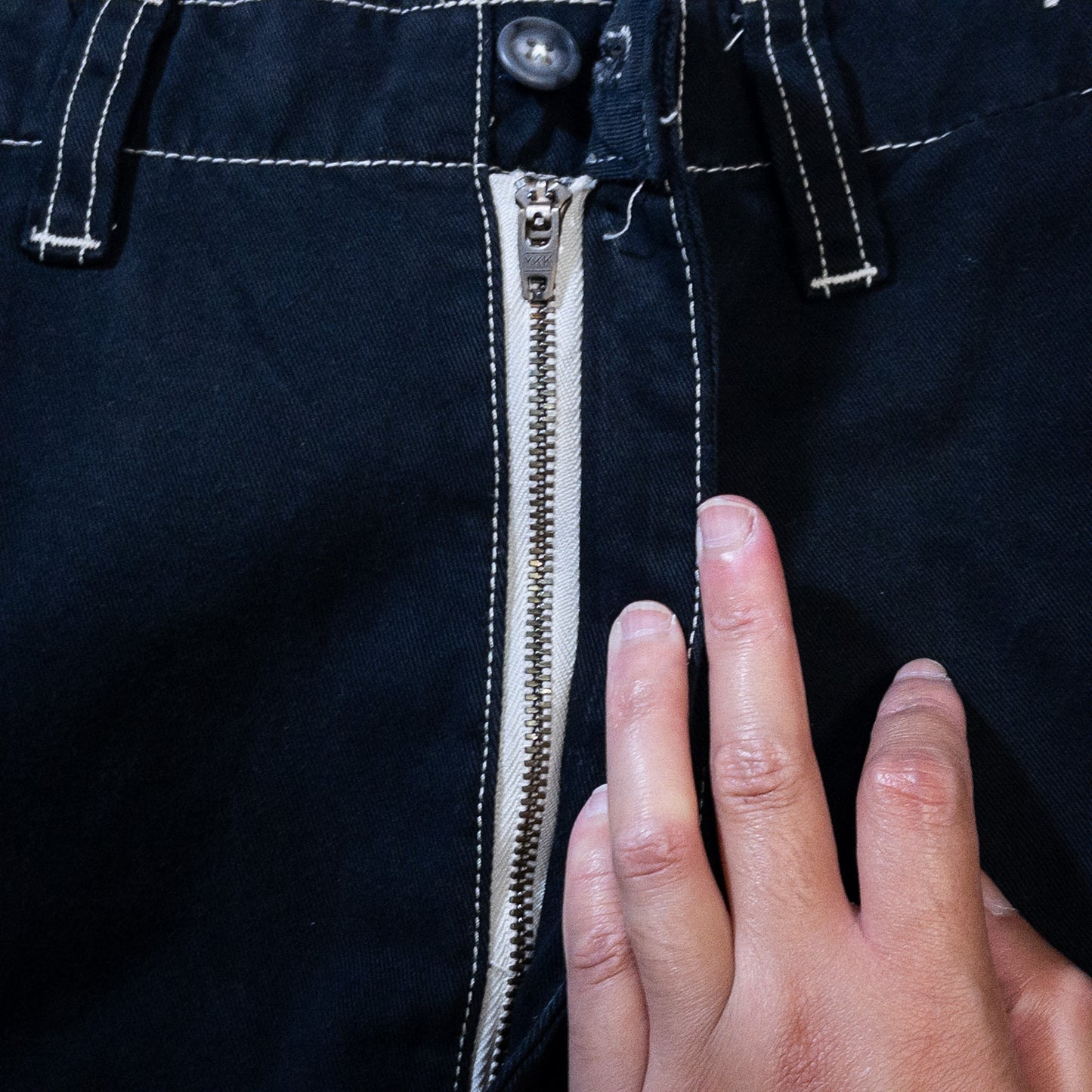 [メンズW33] 90〜00年代 POLO JEANS COMPANY/ポロジーンズカンパニー チノパン ラルフローレン 黒染め