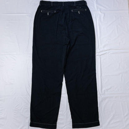 [メンズW35] 90〜00年代 Polo by Ralph Lauren/ポロバイラルフローレン チノパン 黒染め