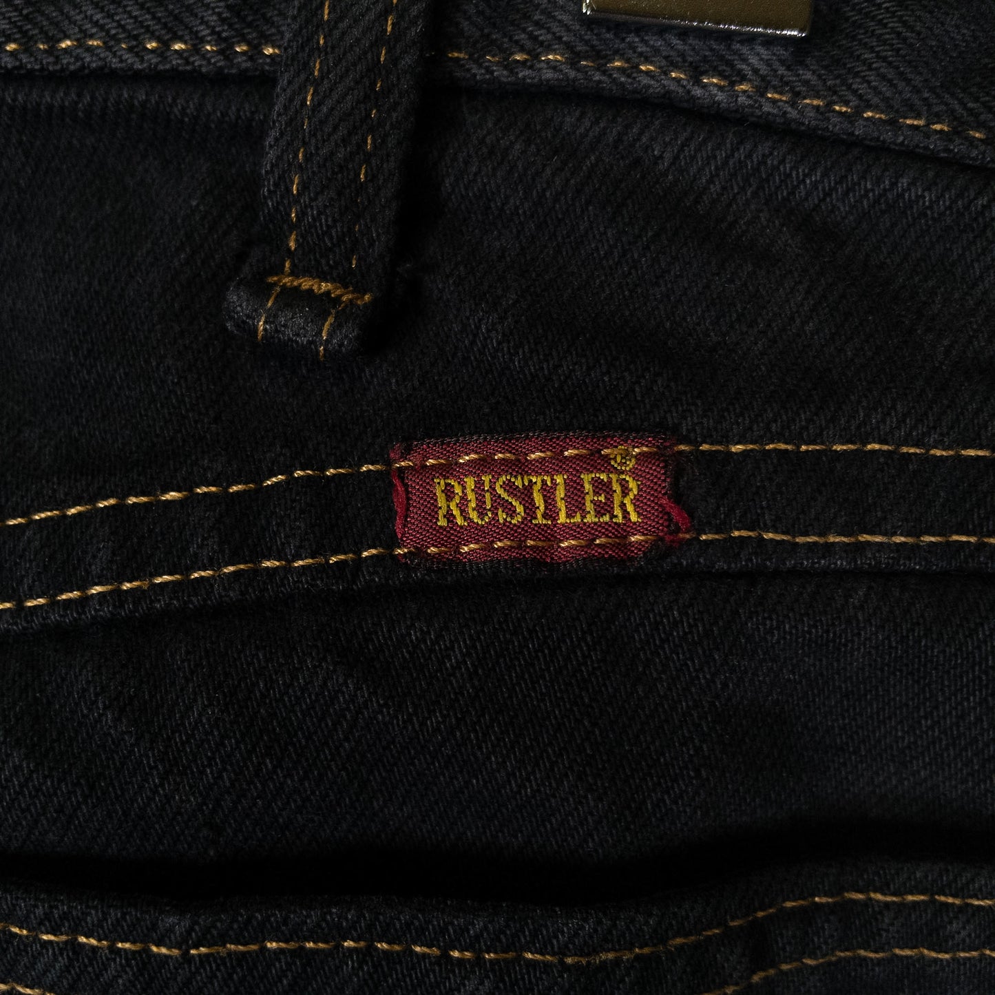 [メンズW34] 00年代 RUSTLER/ラスラー デニム ジーンズ 黒染め