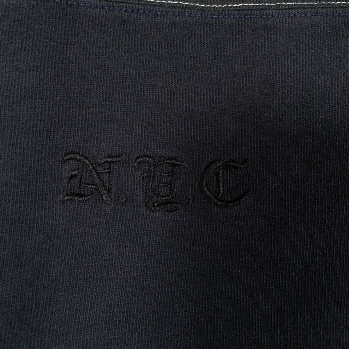 [メンズXL] 90〜00年代 Polo by Ralph Lauren/ポロバイラルフローレン 長袖Tシャツ ラガーシャツ ボーダー ビッグポニー 黒染め