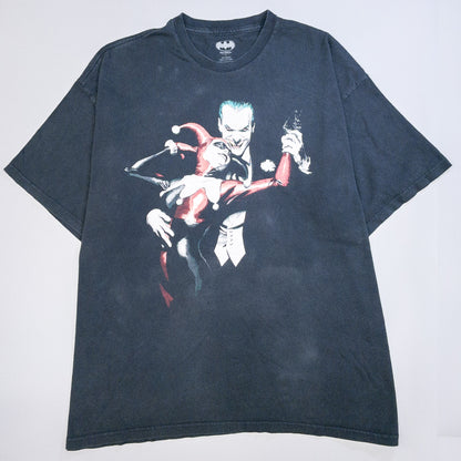 [メンズXL] 00年代 BATMAN Tシャツ ジョーカー ハーレークイーン