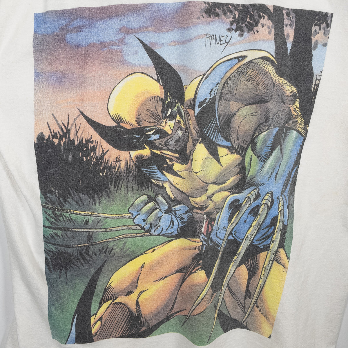 [メンズXL] 90年代 TULTEX/タルテックス Tシャツ MARVEL WOLVERINE プロモーションT