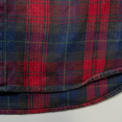 [メンズXXL] 90年代 Abercrombie & Fitch Co./アバクロ ネルシャツ The Big Shirt