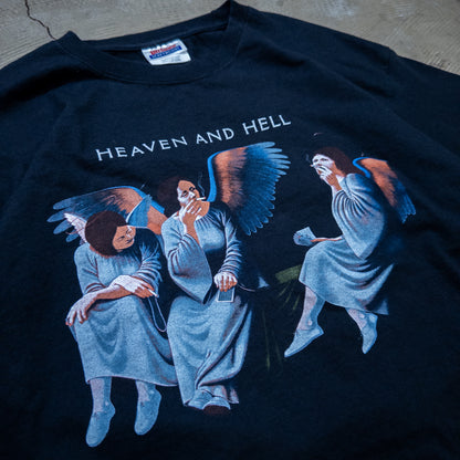 [メンズM] 00年代 Hanes/ヘインズ Tシャツ バンドＴ Black Sabbath Heaven and Hell バンT