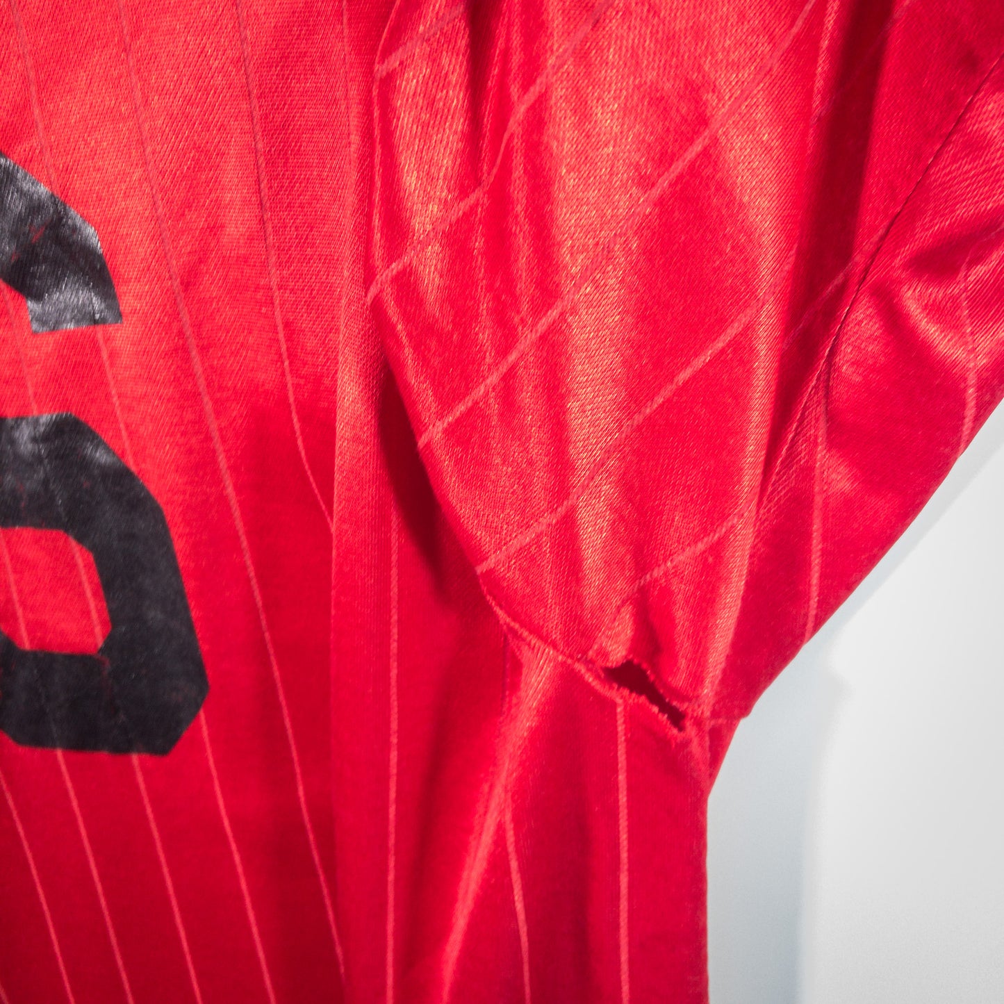 [メンズL] 80〜90年代 adidas/アディダス 半袖シャツ ゲームシャツ サッカーユニフォーム