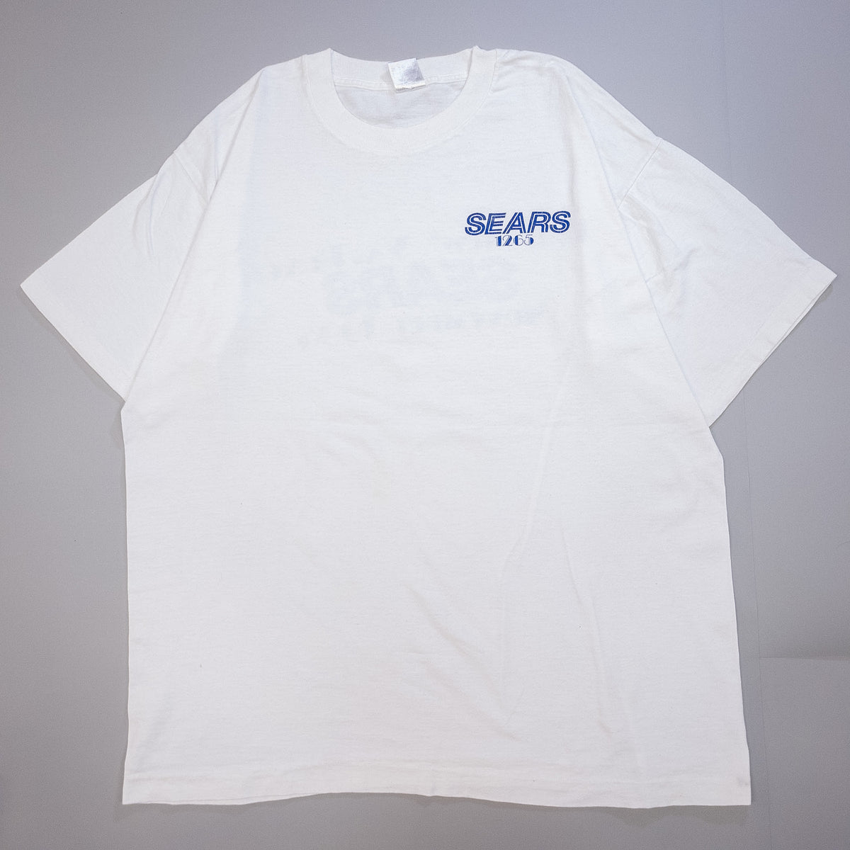 [メンズXL] 90年代 Fruit of the Loom/フルーツオブザルーム Tシャツ SEARS 企業T