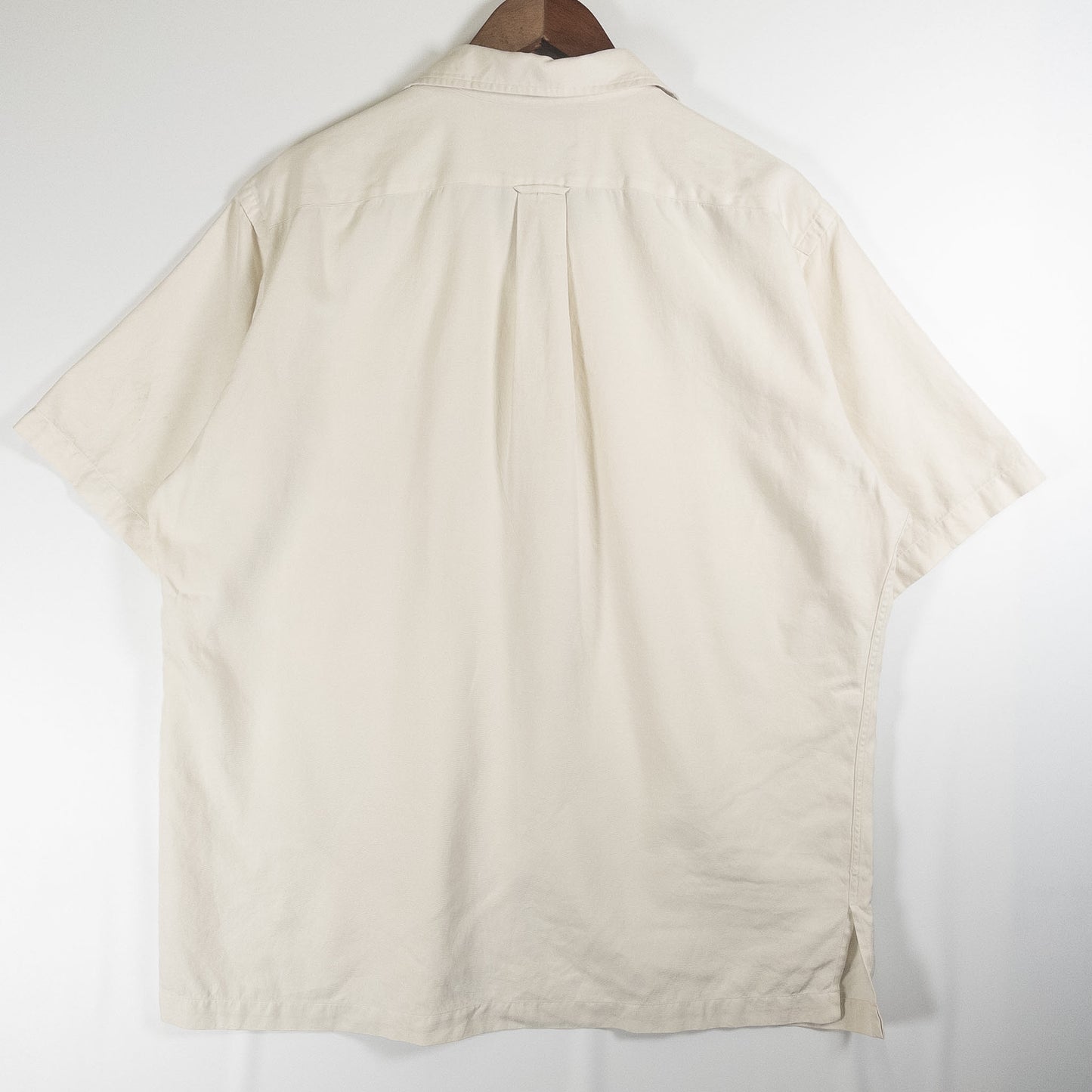 [メンズXXL] 90〜00年代 Polo by Ralph Lauren/ポロバイラルフローレン 半袖シャツ CALDWELL シルク 開襟シャツ