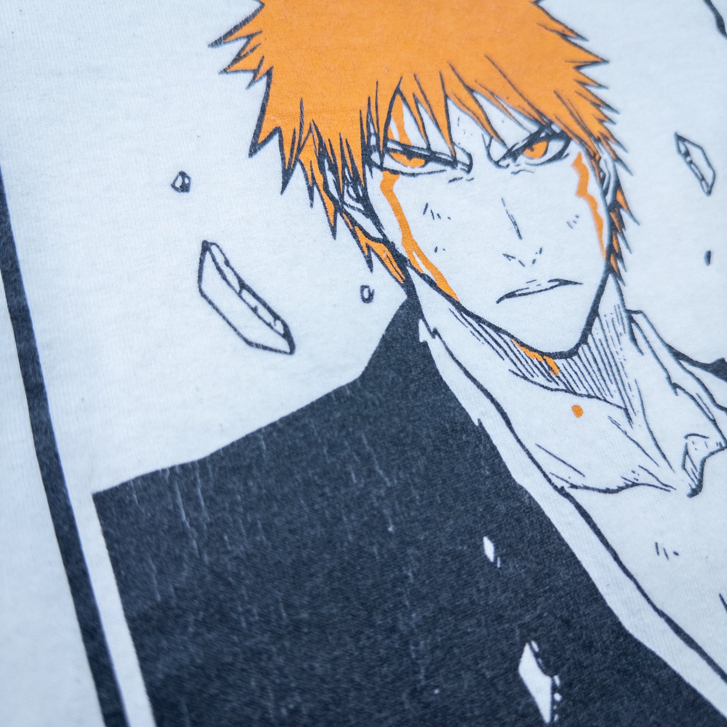 [メンズL] 00年代 Tシャツ アニメT BLEACH ブリーチ 黒崎一護