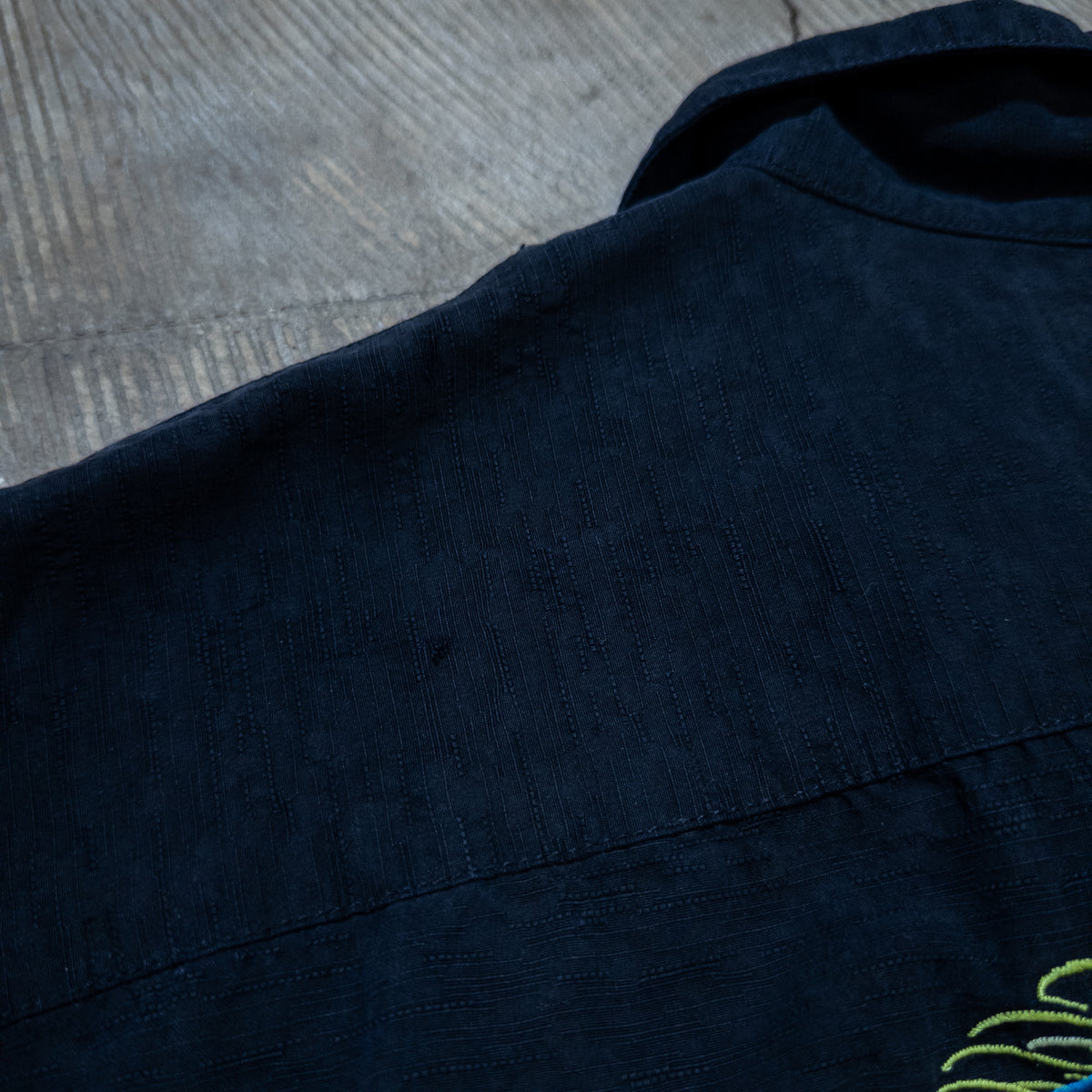 [メンズ3XL] 90年代 Tommy Bahama/トミーバハマ アロハシャツ・かりゆしウェア バック刺繍 開襟シャツ