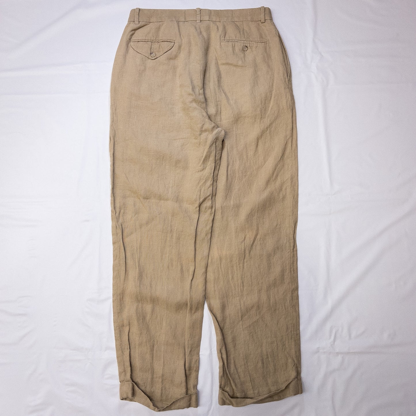 [メンズW31] 90〜00年代 Polo by Ralph Lauren/ポロバイラルフローレン スラックス リネン