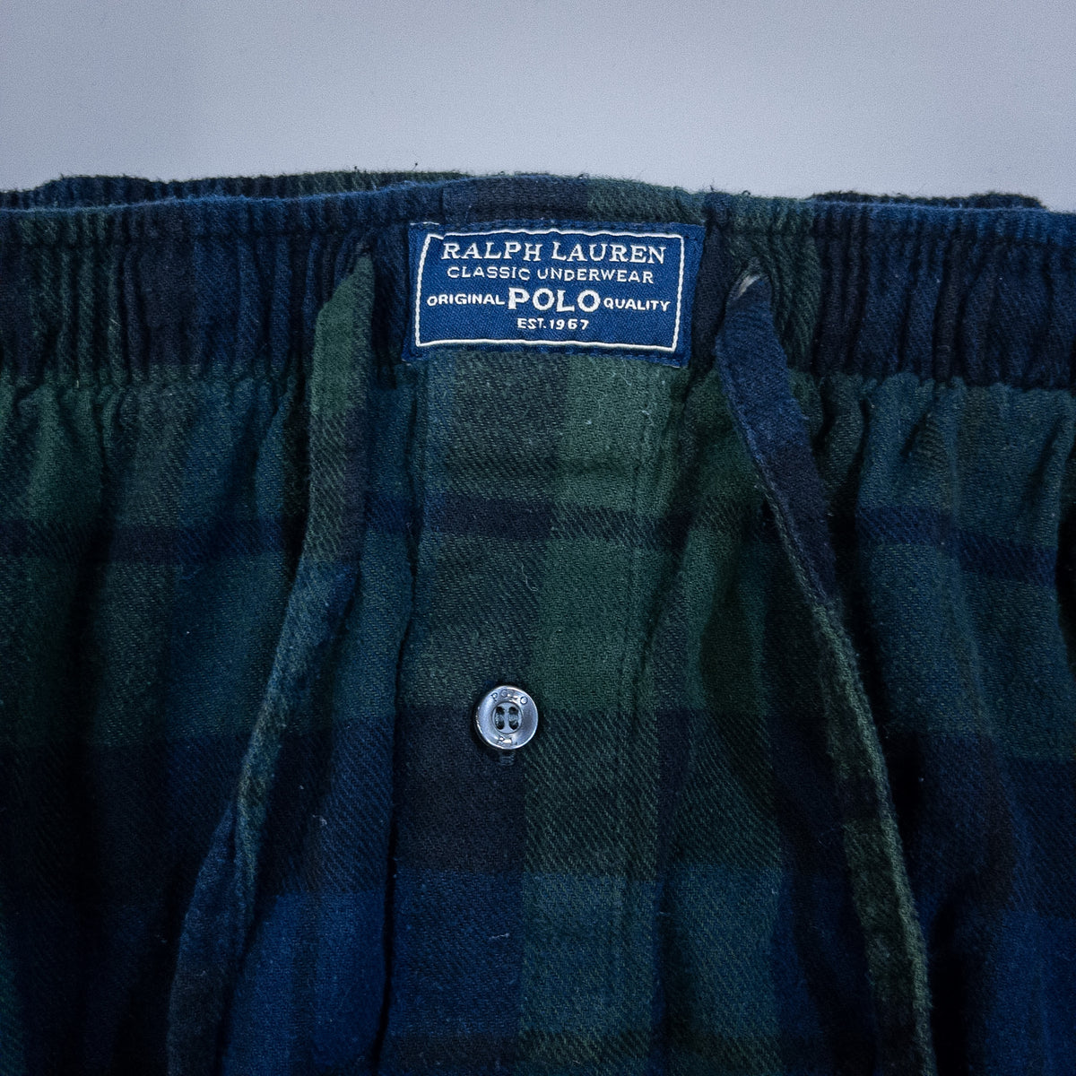 [メンズL] 00年代 Polo Ralph Lauren/ポロラルフローレン イージーパンツ スリーピングパンツ パジャマパンツ ブラックウォッチ