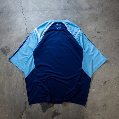 [メンズL] 00年代 adidas/アディダス ゲームシャツ サッカーユニフォーム ニューカッスル・ユナイテッド