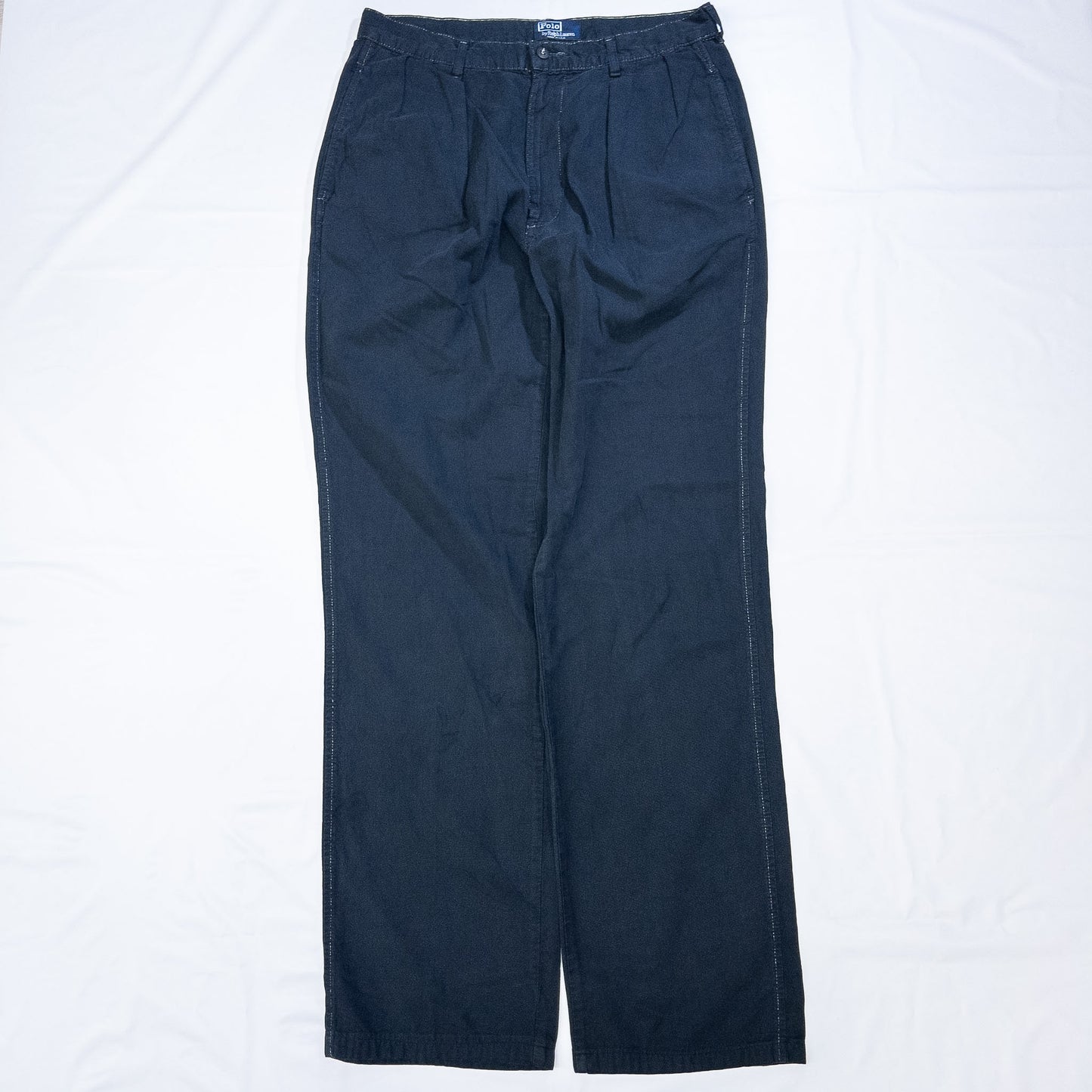 [メンズW30] 90年代 Polo by Ralph Lauren/ポロバイラルフローレン チノパン USA製 黒染め