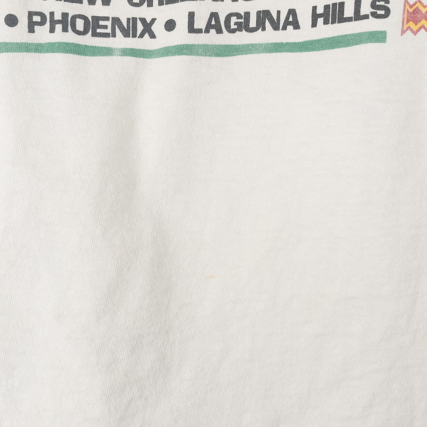 [メンズM] 90年代 Tee Jays/ティージェイズ Tシャツ 1992 LOLLAPALOOZA レッチリ パールジャム