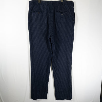 [メンズW35] 00年代 Polo Ralph Lauren/ポロラルフローレン スラックス ウール ストライプ イタリア製
