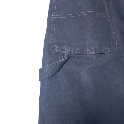 [メンズW35] 00年代 Wrangler/ラングラー ワークパンツ ペインターパンツ 黒染め