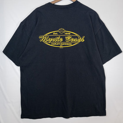 [メンズXL] 00年代 Harley-Davidson/ハーレーダビッドソン Tシャツ Harley-Davidson ハーレーダビッドソン ロゴプリント