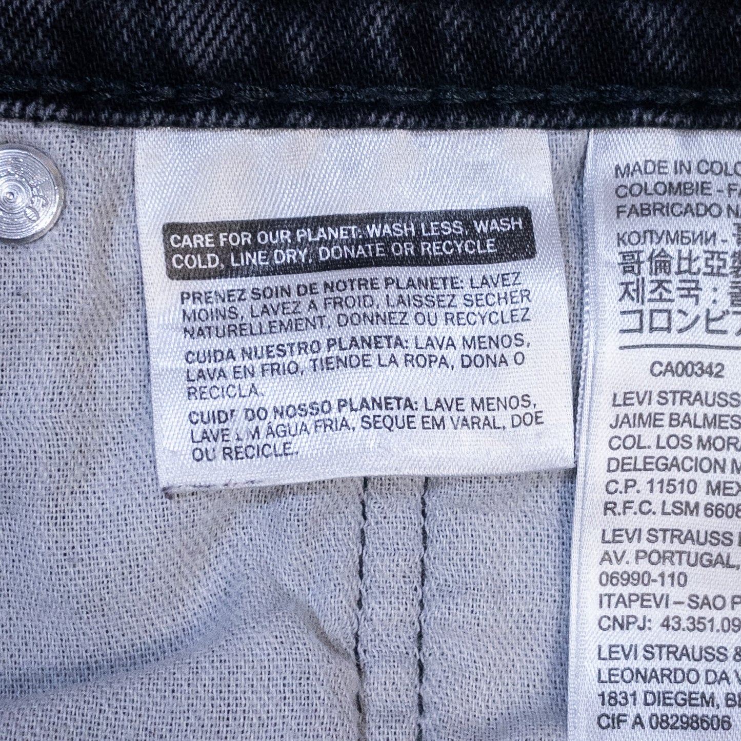 [メンズW35] 00年代 Levi's/リーバイス デニム ジーンズ 559 ブラック