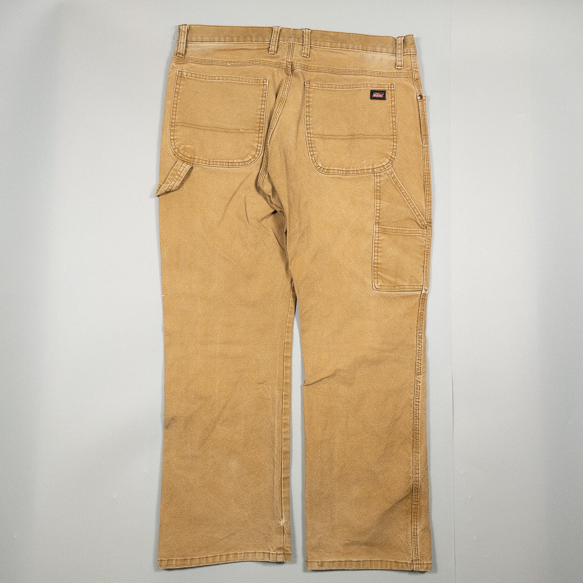 [メンズW35] 00年代 Dickies/ディッキーズ デニム ジーンズ ダック地 ペインターパンツ ダメージ