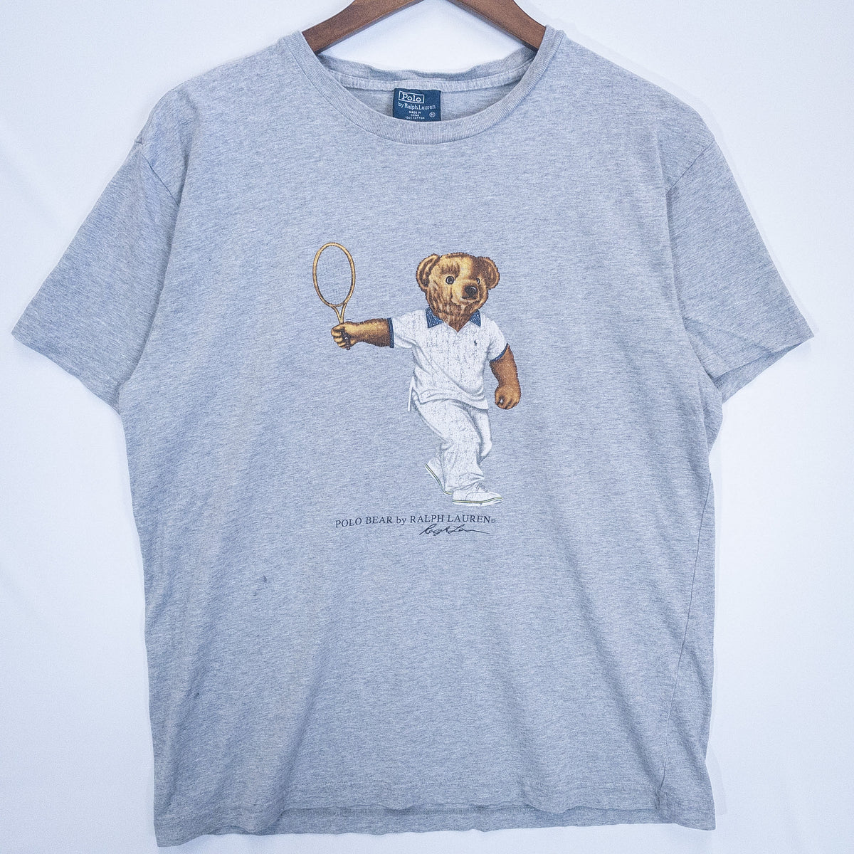 [メンズM] 00年代 Polo Ralph Lauren/ポロラルフローレン Tシャツ ポロベア POLO BEAR