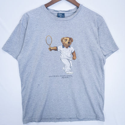 [メンズM] 00年代 Polo Ralph Lauren/ポロラルフローレン Tシャツ ポロベア POLO BEAR