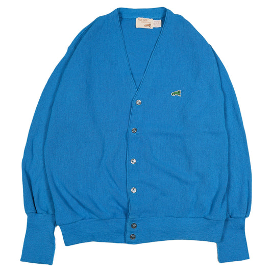 [メンズXL] 80〜90年代 THE FOX COLLECTION/ザフォックスコレクション カーディガン アクリルニット ワンポイント