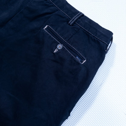 [メンズW35] 00年代 Polo Ralph Lauren/ポロラルフローレン チノパン 黒染め