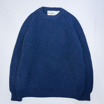 [メンズL] 90年代 aran crafts/アランクラフト ニット セーター フィッシャーマン リブニット