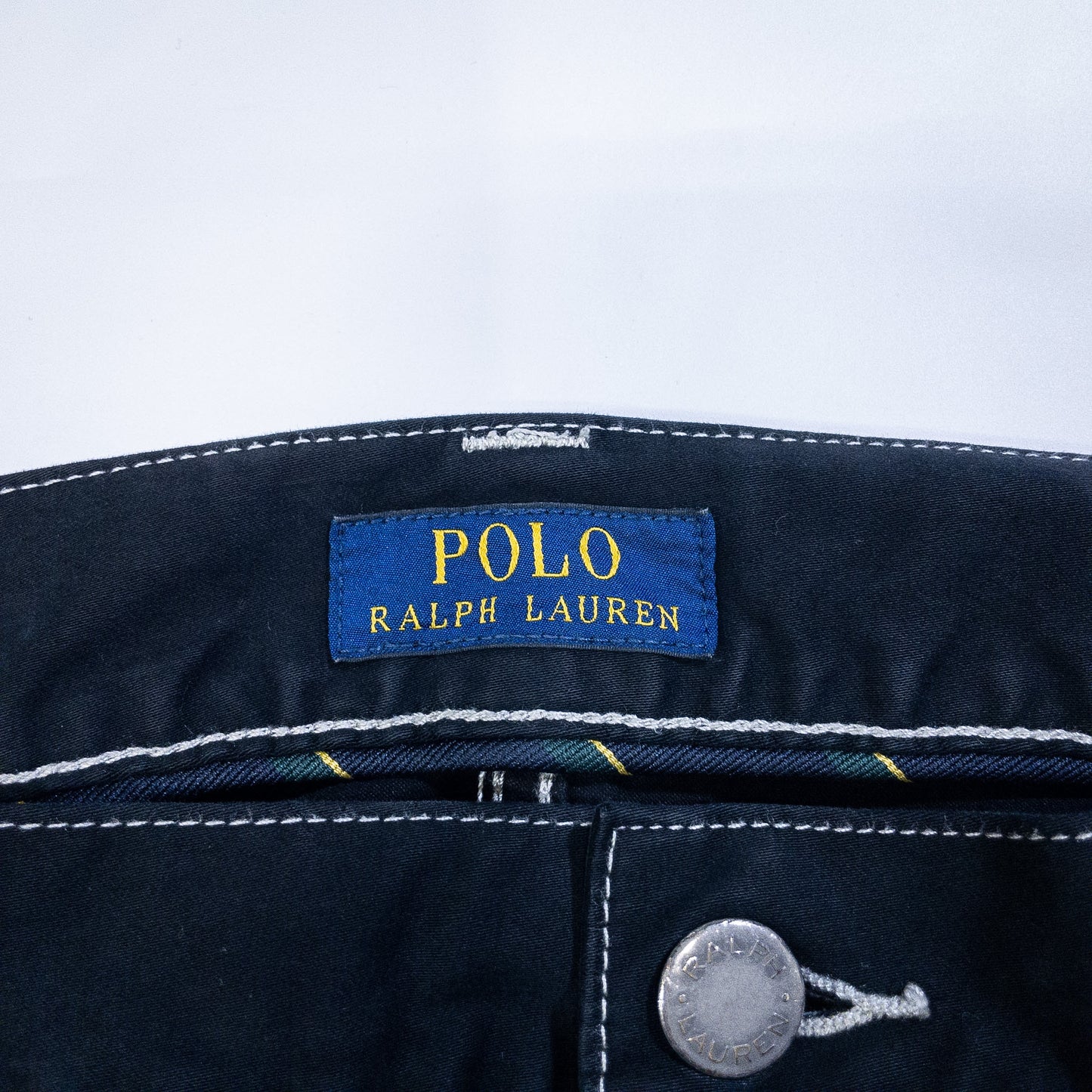 [メンズW36] 00年代 Polo Ralph Lauren/ポロラルフローレン チノパン 黒染め