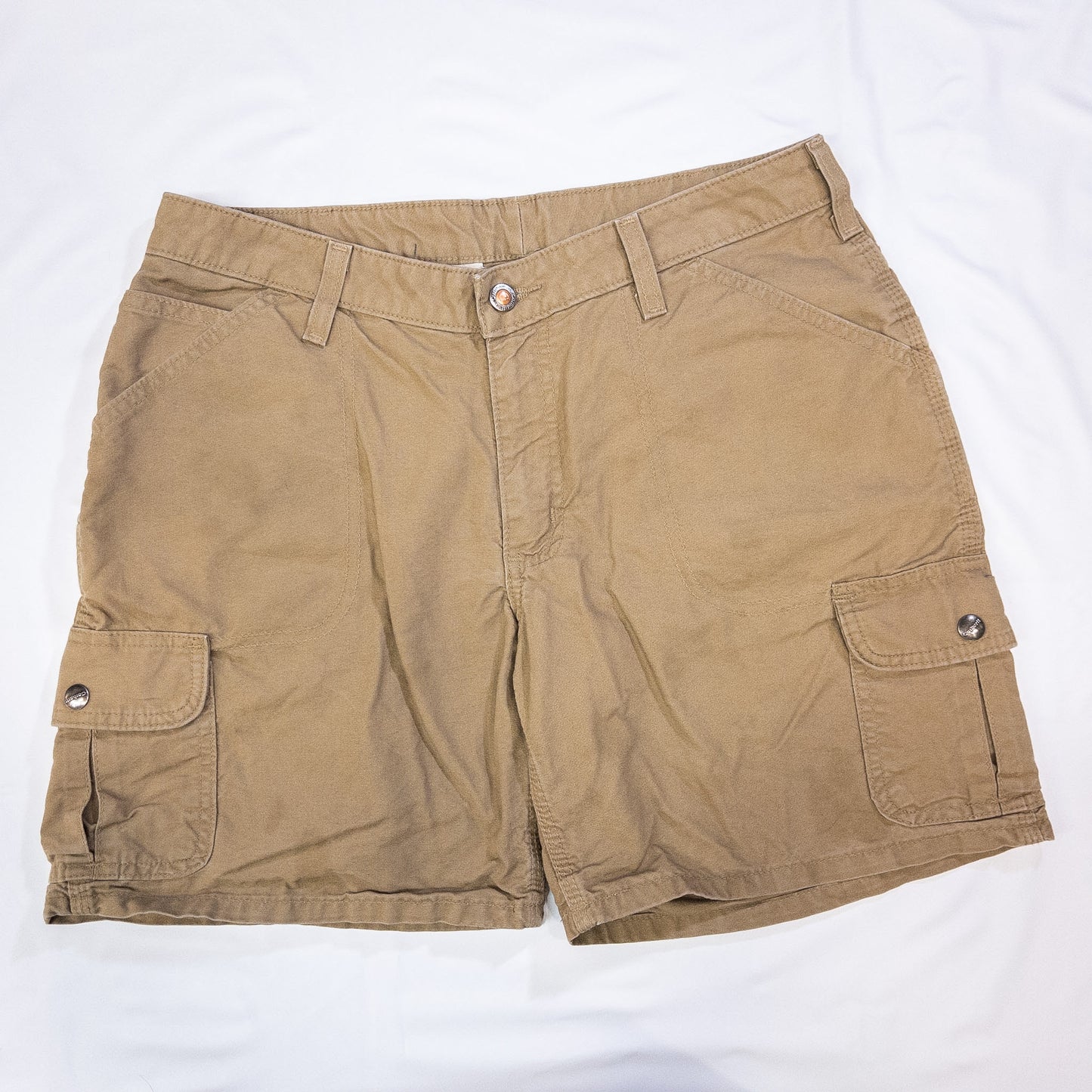 [レディースW31] 00年代 Carhartt/カーハート ショートパンツ カーゴショーツ