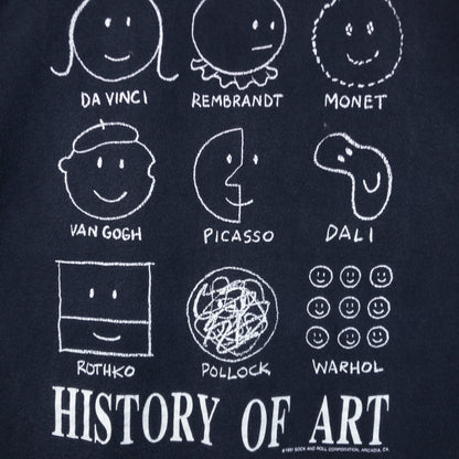 [メンズM] 90年代 Tシャツ HISTORY OF ART アートＴ