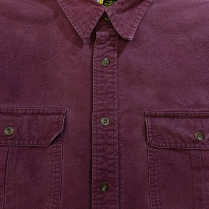 [メンズL] 90〜00年代 Cabela's/カベラス ネルシャツ シャモアクロスシャツ