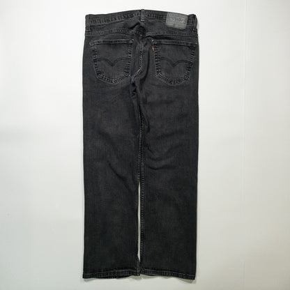 [メンズW34] 00年代 Levi's/リーバイス デニム ジーンズ 569 黒染め
