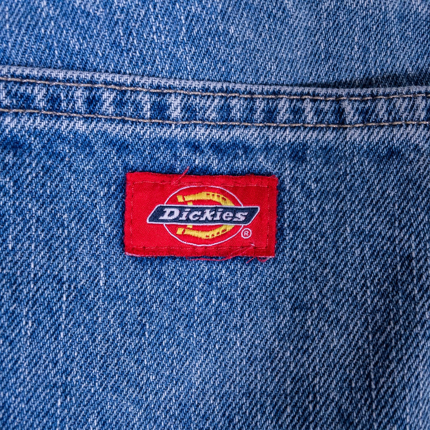 [メンズW38] 00年代 Dickies/ディッキーズ デニム ジーンズ ペインターパンツ オーバーサイズ