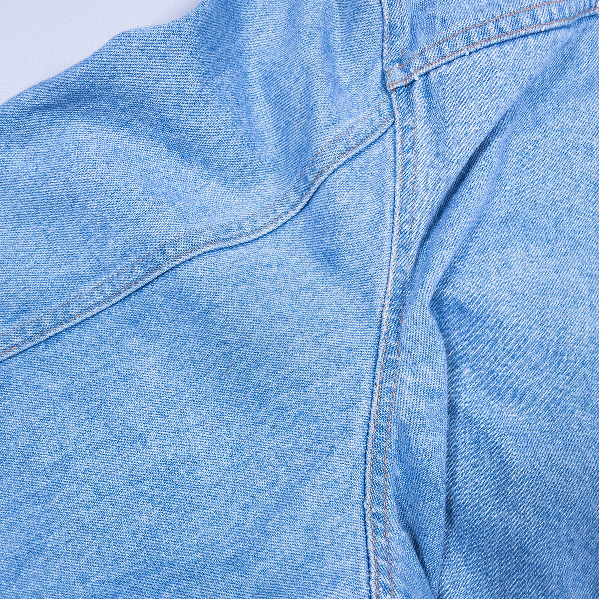 [メンズXL] 90〜00年代 FLD DENIM Gジャン デニムジャケット USA製