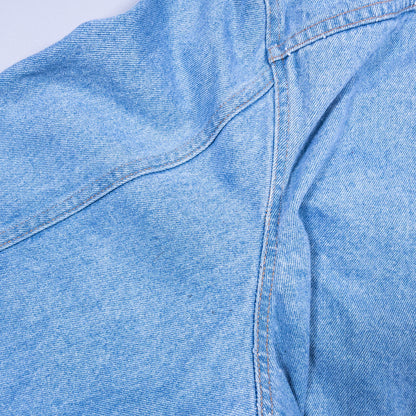 [メンズXL] 90〜00年代 FLD DENIM Gジャン デニムジャケット USA製