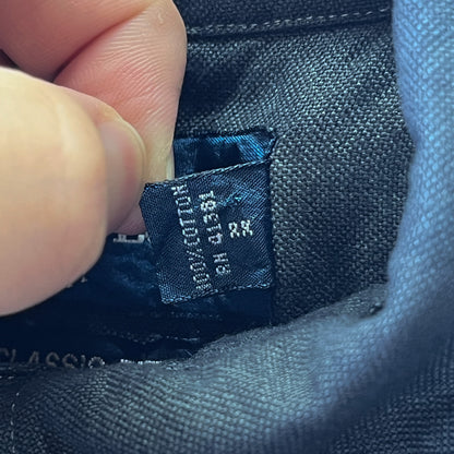[メンズ3XL] 00年代 Ralph Lauren/ラルフローレン 半袖シャツ 黒染め