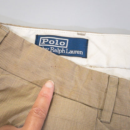 [メンズW34] 90〜00年代 Polo by Ralph Lauren/ポロバイラルフローレン スラックス チェック