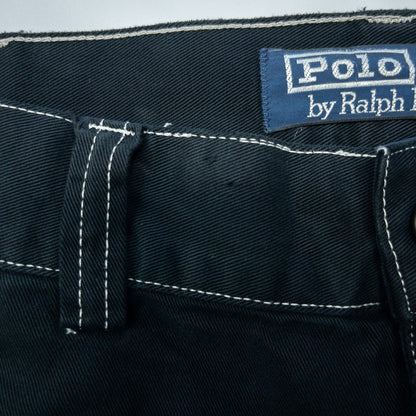 [メンズW35] 90〜00年代 Polo by Ralph Lauren/ポロバイラルフローレン チノパン 黒染め