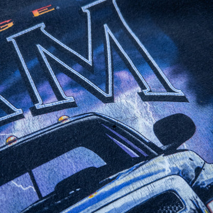 [メンズXL] 00年代 Hanes/ヘインズ Tシャツ DODGE RAM ダッジラム アメ車 アドバタイジングTシャツ