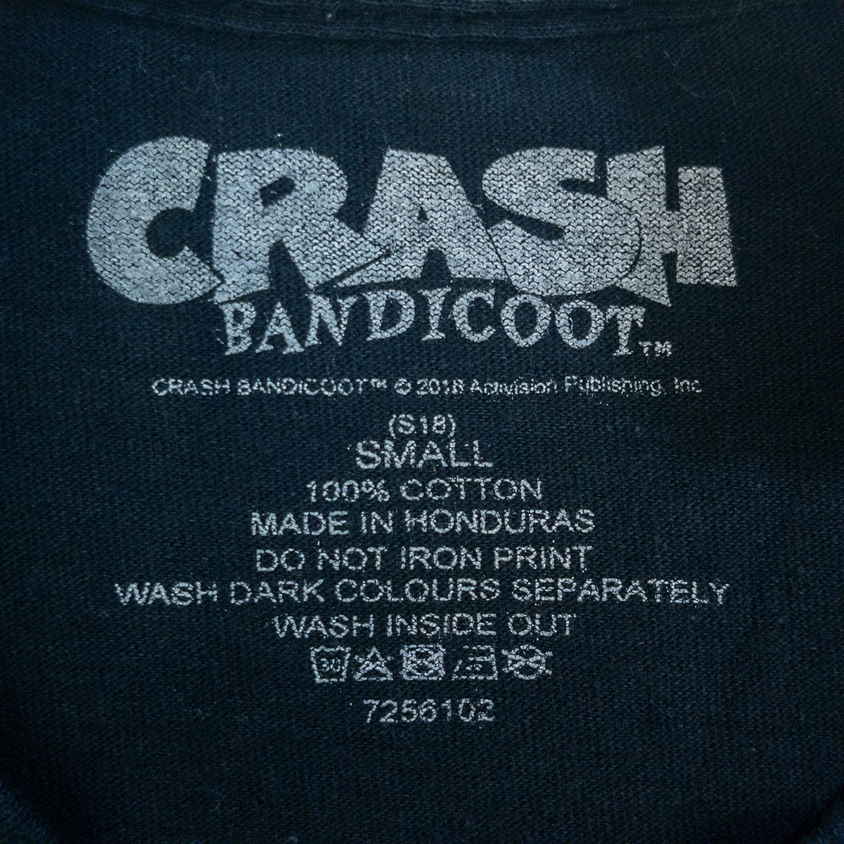 [メンズXS] 00年代 CRASH BANDICOOT Tシャツ ゲームT