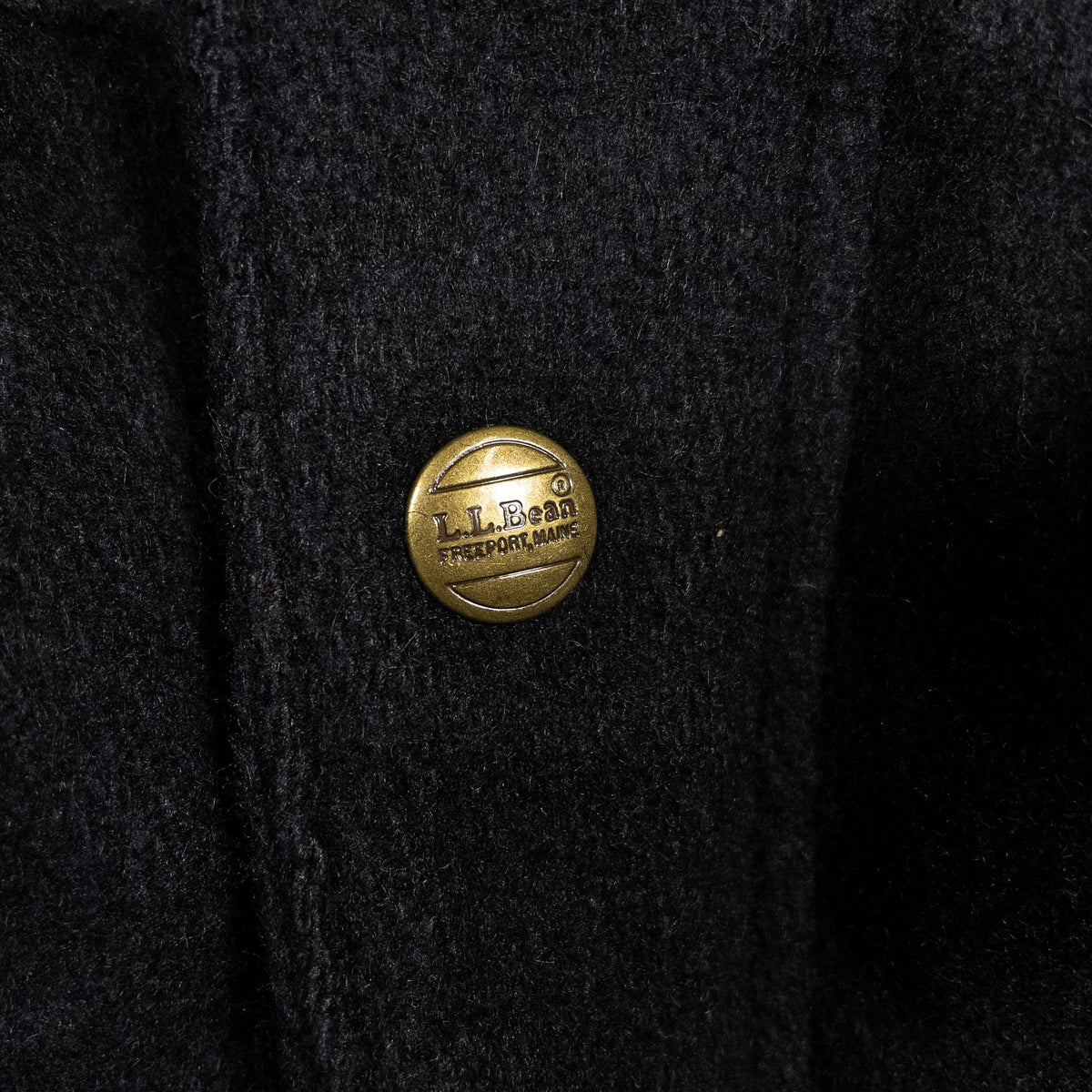 [メンズM] 80〜90年代 L.L.Bean/エルエルビーン ピーコート・ウールコート フード付き ウールコート