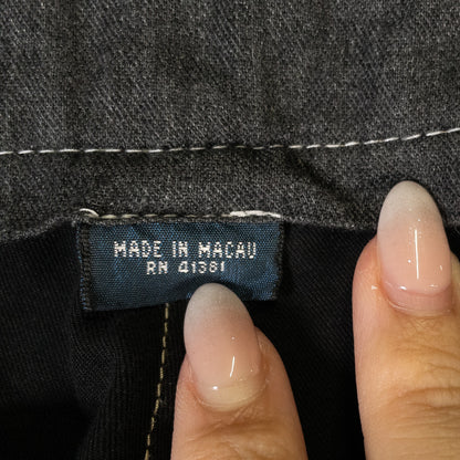 [メンズW35] 90〜00年代 Polo by Ralph Lauren/ポロバイラルフローレン チノパン 黒染め