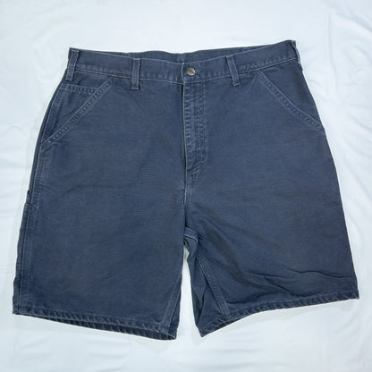 [メンズW35] 90年代 Carhartt/カーハート ショートパンツ ワークショーツ USA製 ダック地
