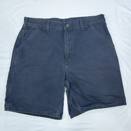 [メンズW35] 90年代 Carhartt/カーハート ショートパンツ ワークショーツ USA製 ダック地