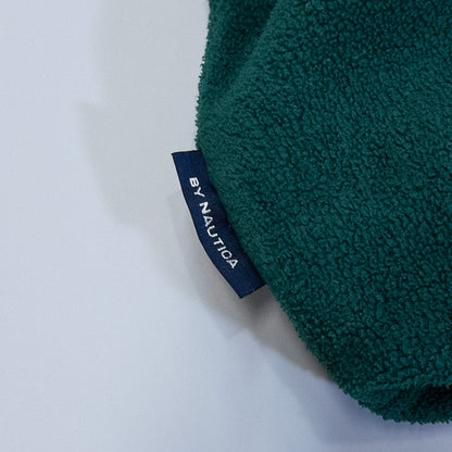 [メンズXXL] 90年代 Nautica/ノーティカ フリースジャケット ハーフジップ
