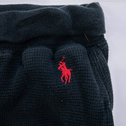[メンズS] 00年代 Polo Ralph Lauren/ポロラルフローレン イージーパンツ 無地 サーマル地
